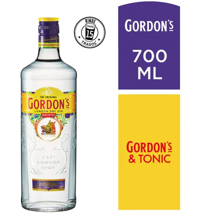 GORDONS GIN 750CC X1