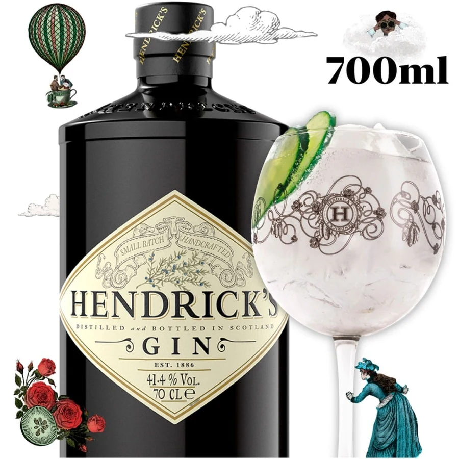 HENDRICKS GIN 70CL X1