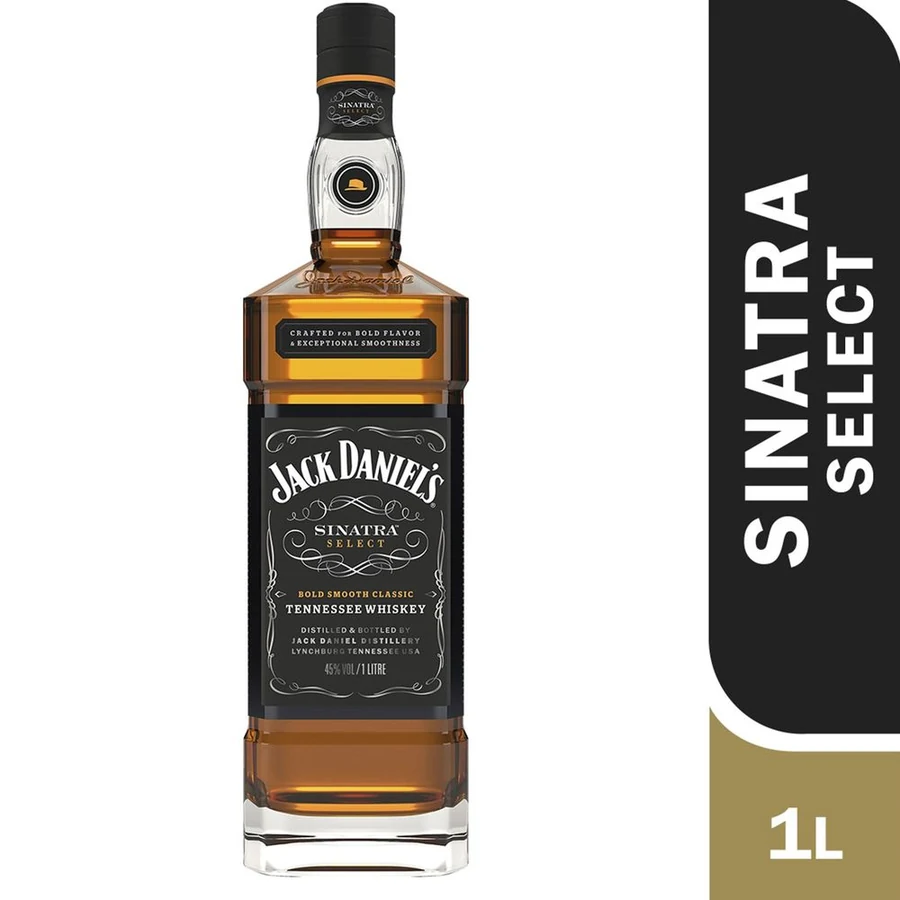 JACK DANIELS FRANK SINATRA WHISKY 1LITRO CAJA X1