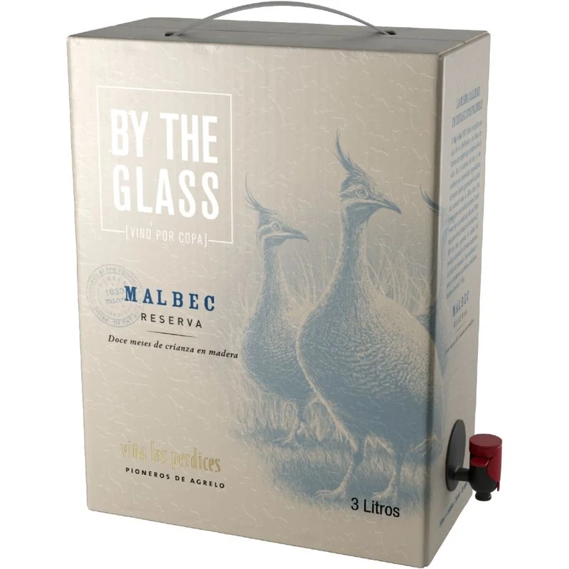 LAS PERDICES MALBEC BY THE GLASS VINO X3L