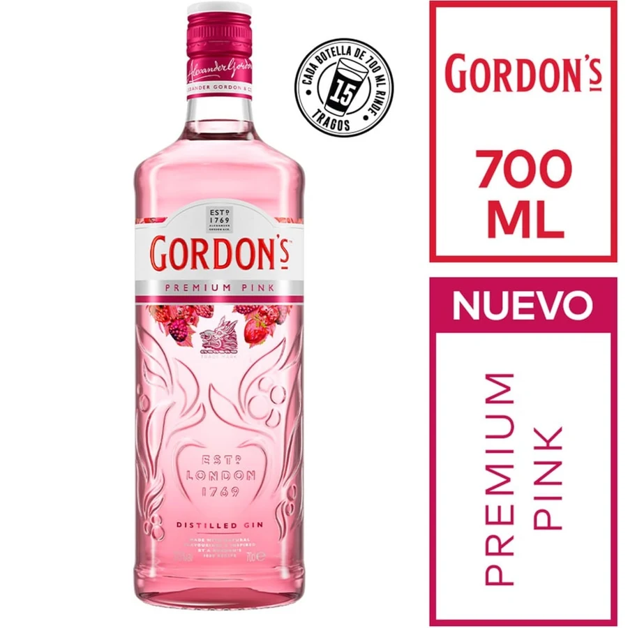 GIN GORDONS PINK 700CC X 1