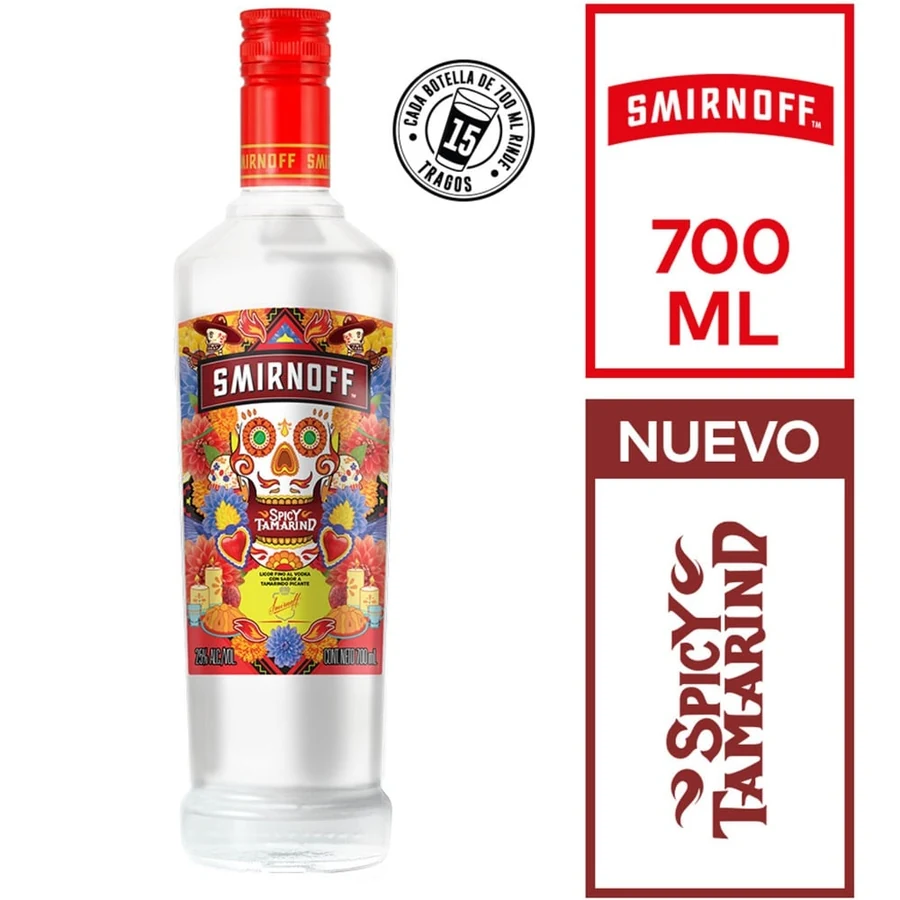 SMIRNOFF TAMARINDO VODKA X700