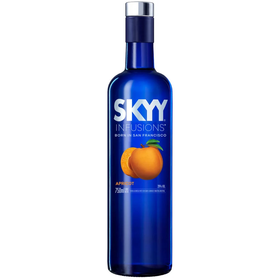 SKYY APRICOT VODKA X 750ML X1