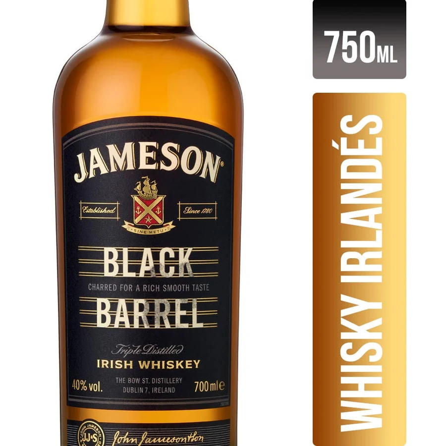 JAMESON BLACK BARREL WHISKY 750ML X 1