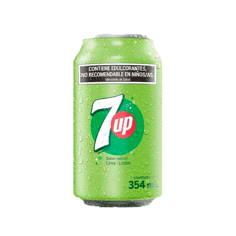 7 UP FREE GASEOSA LATA 354CC PACK X24
