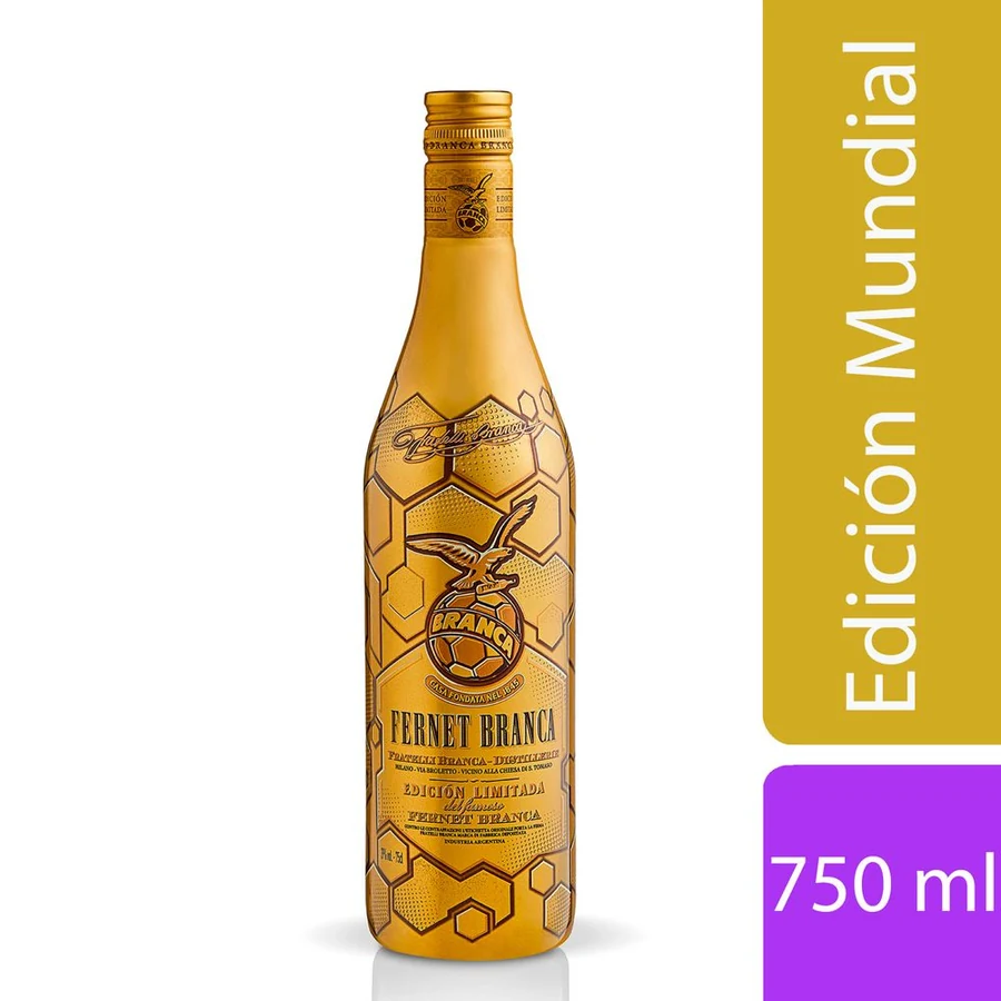 BRANCA FERNET EDICION MUNDIAL 750