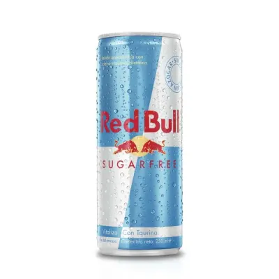 RED BULL SUGAR FREE LATA ENERGIZANTE 250ML PACK X24