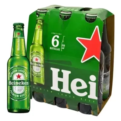 HEINEKEN CERVEZA PORRON 330CC PACK X24